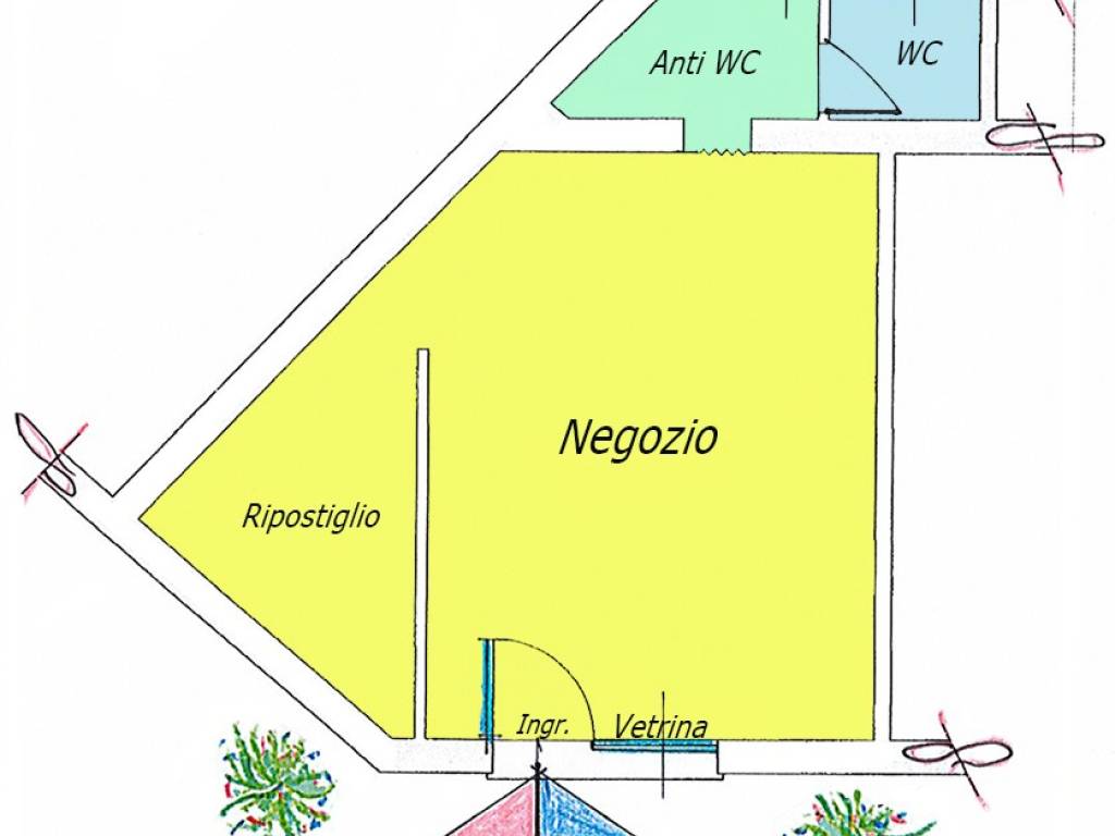 negozio in affitto a Casalecchio di Reno in zona Ceretolo