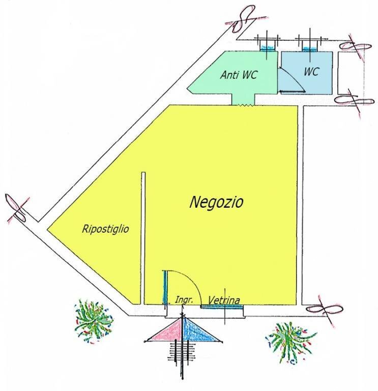 negozio in affitto a Casalecchio di Reno in zona Ceretolo