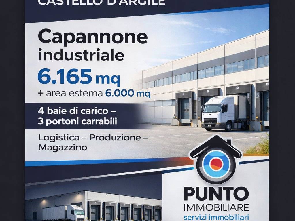 capannone in affitto a Castello d'Argile