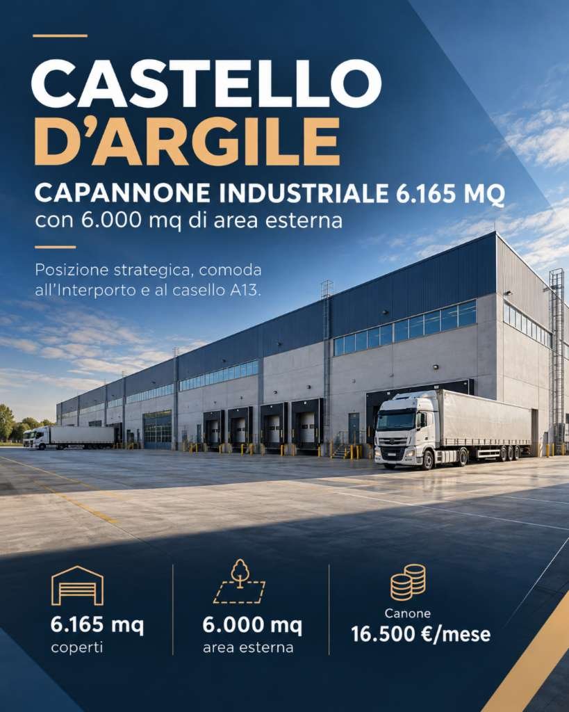 capannone in affitto a Castello d'Argile