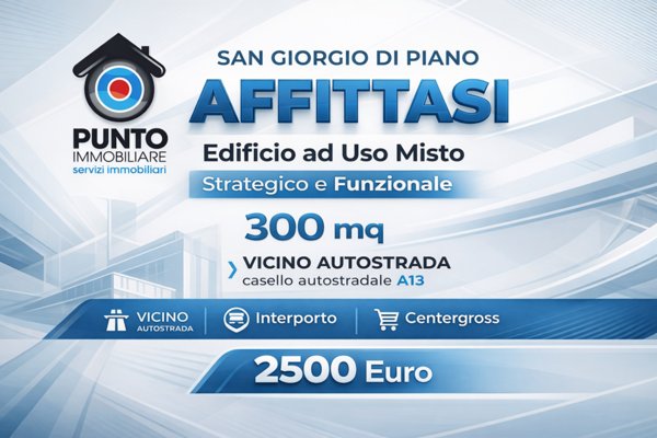 locale commerciale in affitto a San Giorgio di Piano in zona Stiatico
