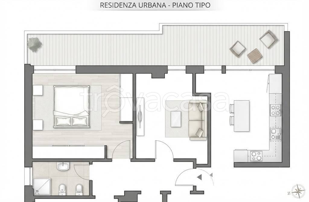 appartamento in affitto a San Lazzaro di Savena