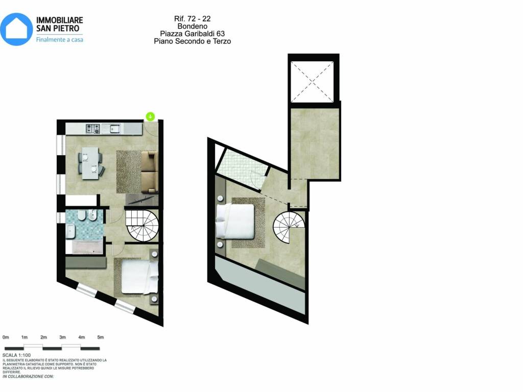 appartamento in affitto a Bondeno