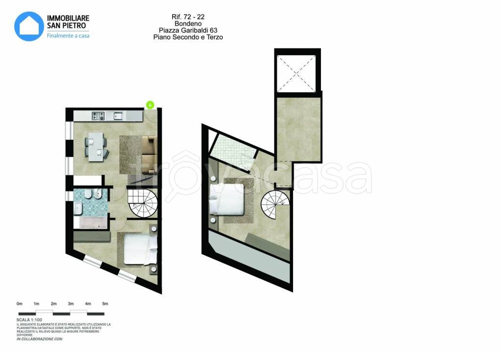 appartamento in affitto a Bondeno