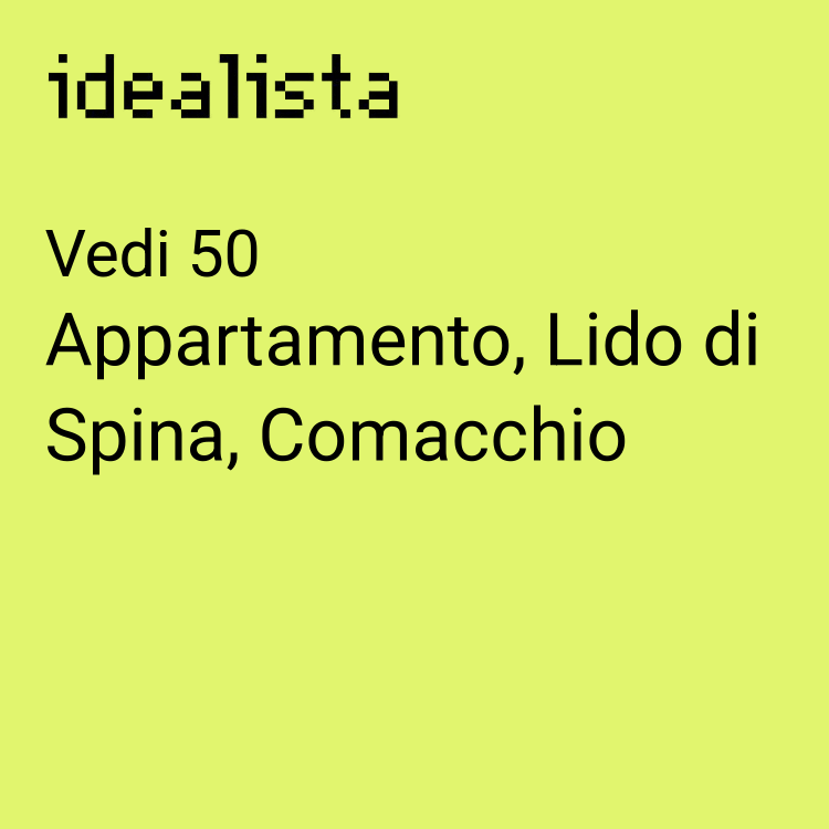 appartamento in affitto a Comacchio in zona Lido di Spina