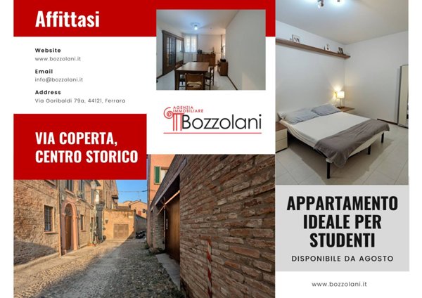 appartamento in affitto a Ferrara in zona Centro Storico