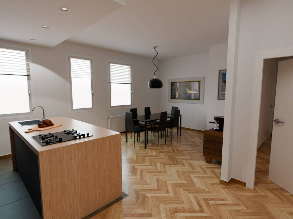 appartamento in affitto a Ferrara in zona Centro Storico