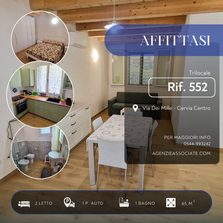 appartamento in affitto a Cervia