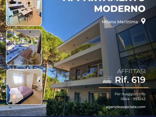 appartamento in affitto a Cervia in zona Milano Marittima