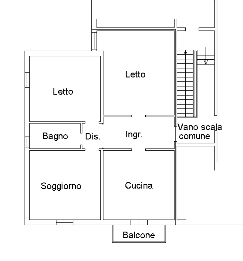 appartamento in affitto a Ravenna in zona Sant'Alberto