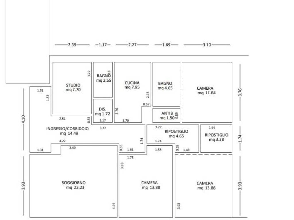 appartamento in affitto a Ravenna in zona Centro Storico
