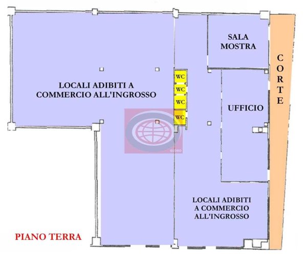 ufficio in affitto a Cesena in zona Villa Chiaviche