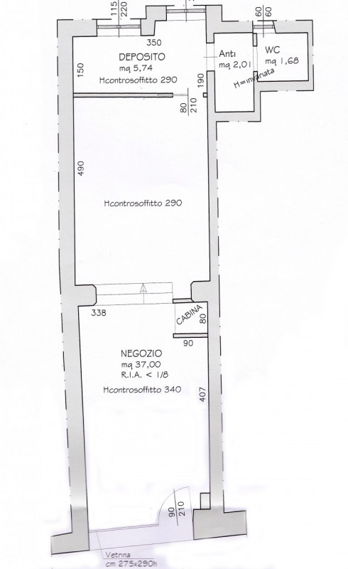 negozio in affitto a Cesena in zona Centro Storico