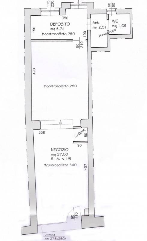 negozio in affitto a Cesena in zona Centro Storico