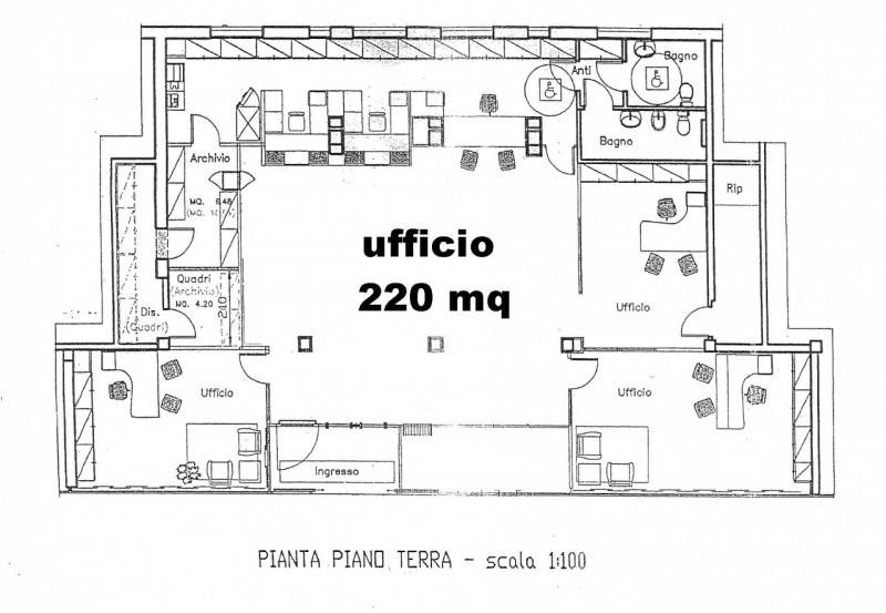 ufficio in affitto a Cesena in zona Pievesestina