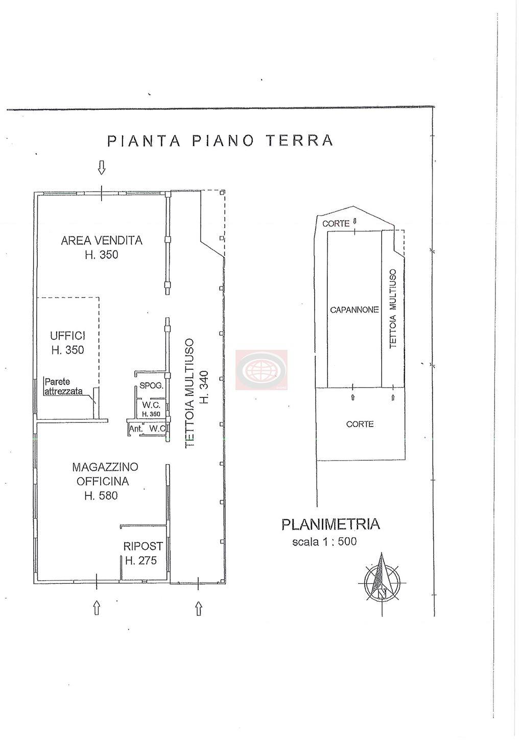 capannone in affitto a Cesena in zona Centro Storico