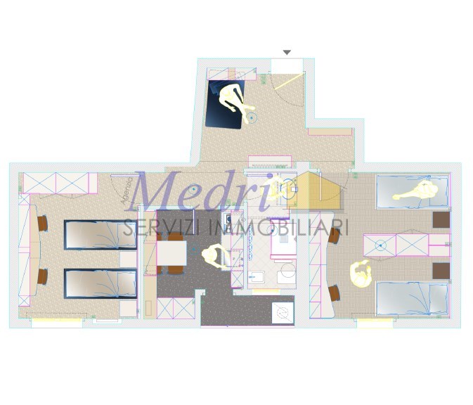 appartamento in affitto a Cesena in zona Centro Storico