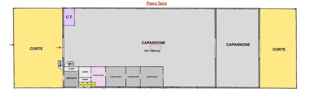 capannone in affitto a Cesena in zona Pievesestina