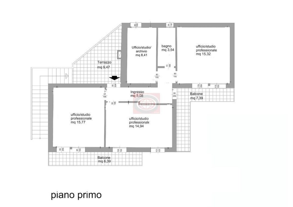 ufficio in affitto a Cesena in zona Villa Chiaviche