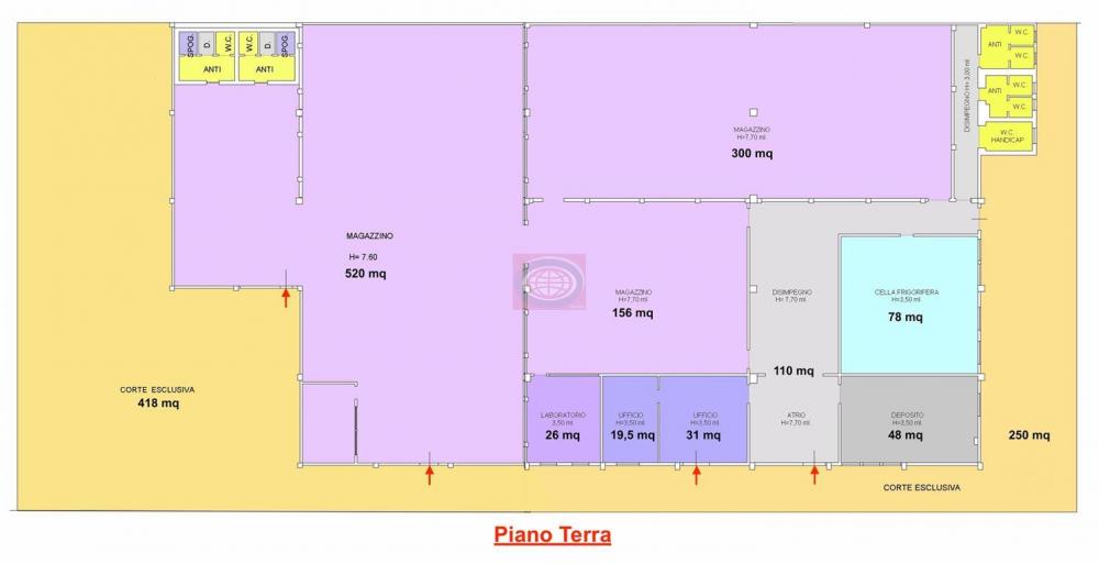 capannone in affitto a Cesena