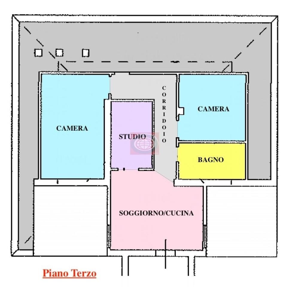 appartamento in affitto a Cesena in zona Sant'Egidio