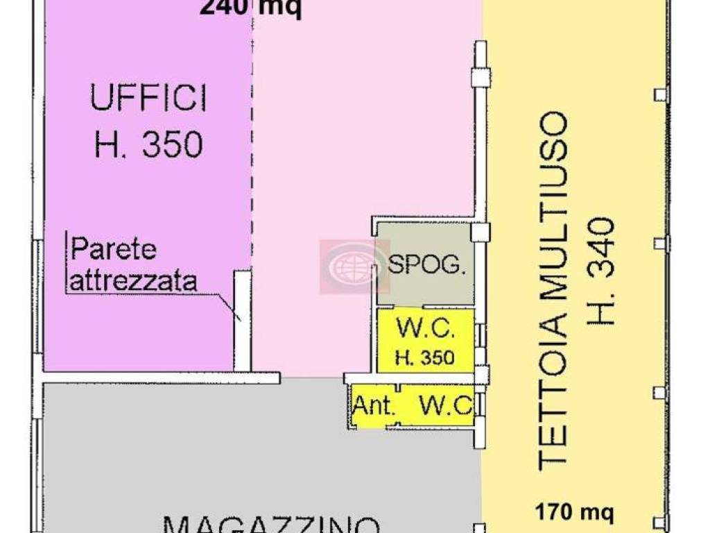locale commerciale in affitto a Cesena in zona Centro Storico