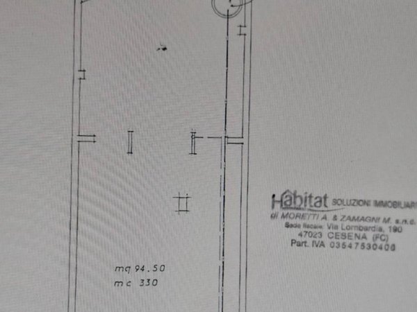 negozio in affitto a Cesena in zona Sant'Egidio