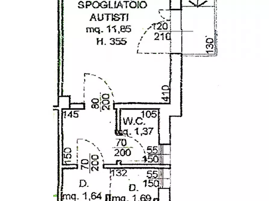 ufficio in affitto a Cesena in zona Sant'Egidio