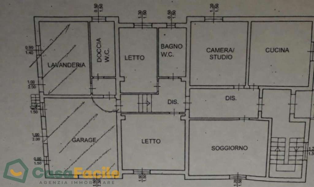 appartamento in affitto a Cesena in zona Barriera