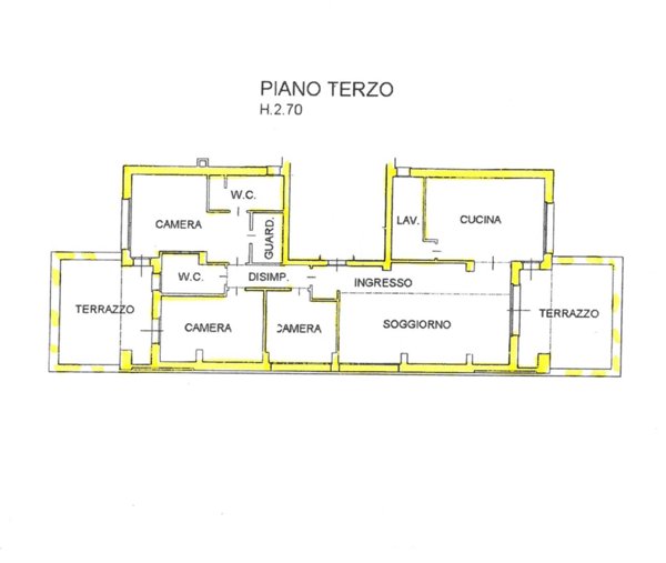 appartamento in affitto a Forlì