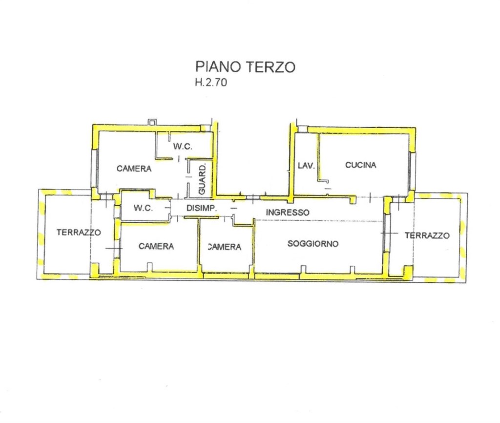 appartamento in affitto a Forlì