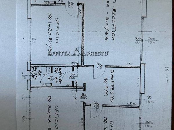 ufficio in affitto a Forlì in zona Musicisti / Grandi Italiani