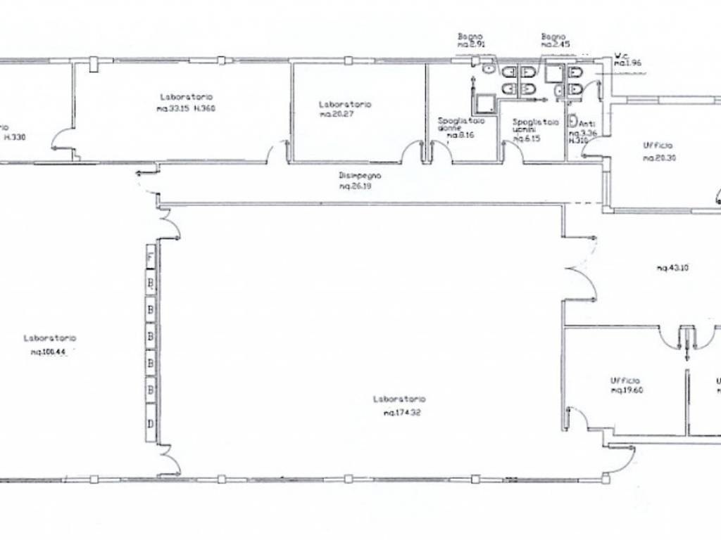 locale commerciale in affitto a Forlì