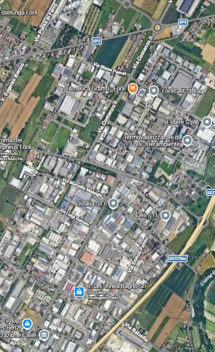 capannone in affitto a Forlì in zona Coriano