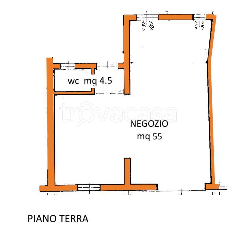 negozio in affitto a Gambettola