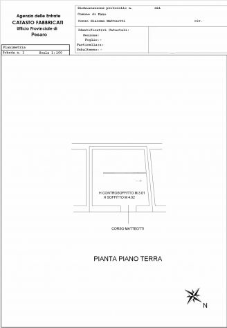 negozio in affitto a Fano