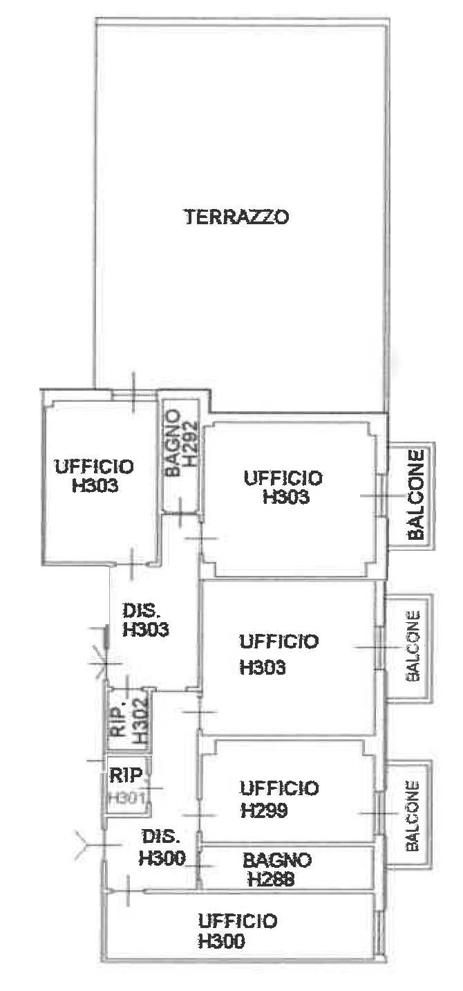 ufficio in affitto a Pesaro in zona Pantano