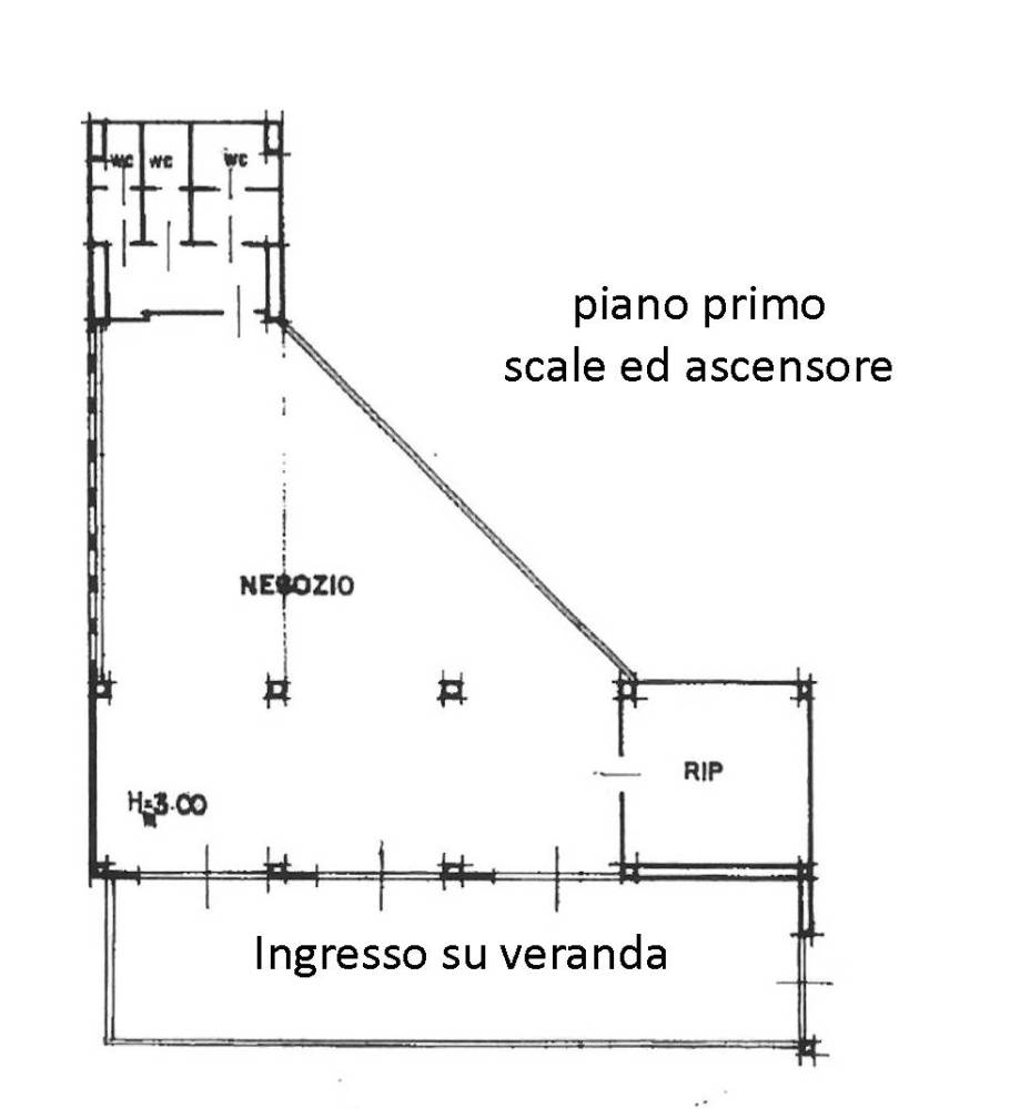 locale commerciale in affitto a Pesaro in zona Pantano
