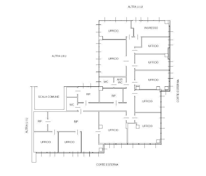 ufficio in affitto a Pesaro in zona Borgo Santa Maria
