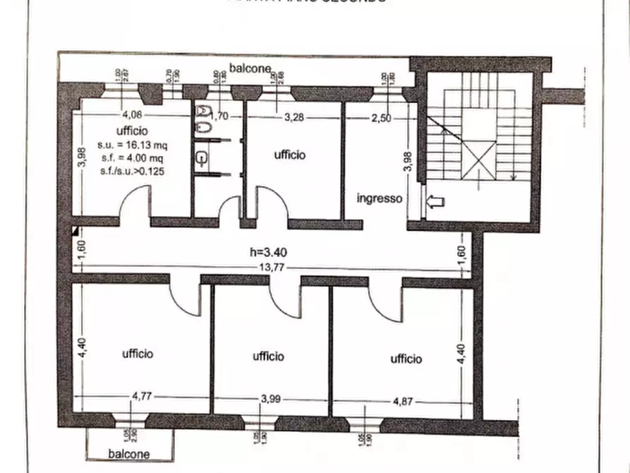 ufficio in affitto ad Ancona in zona Piano San Lazzaro