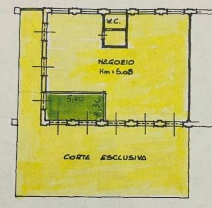 negozio in affitto a Jesi in zona Tabano