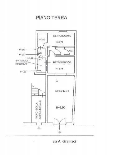 negozio in affitto a Jesi
