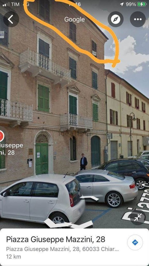 appartamento in affitto a Monsano in zona Santa Maria