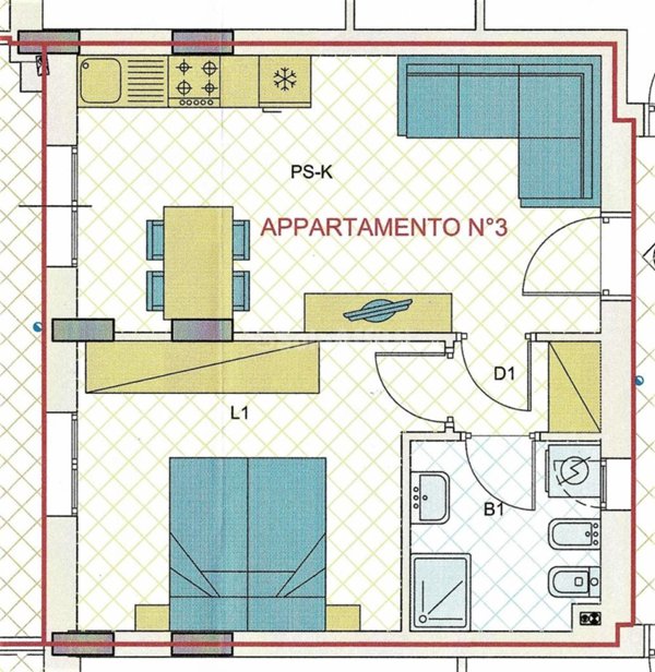 appartamento in affitto a Senigallia in zona Cesano