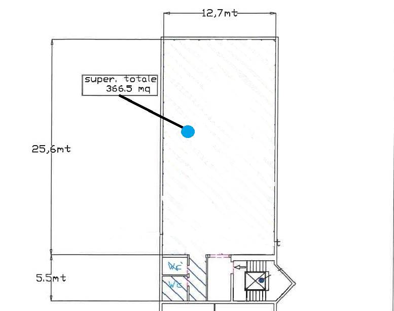 ufficio in affitto a Caldarola in zona Croce