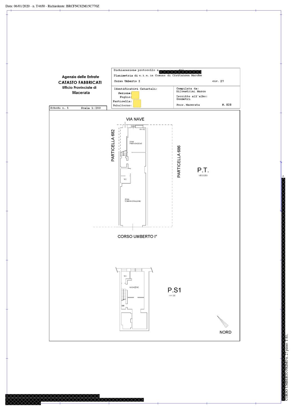 negozio in affitto a Civitanova Marche
