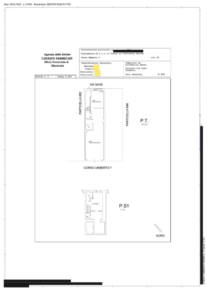 negozio in affitto a Civitanova Marche