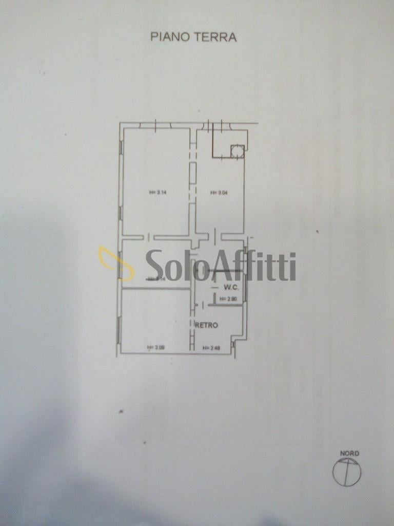 appartamento in affitto a Montecassiano in zona Sambucheto
