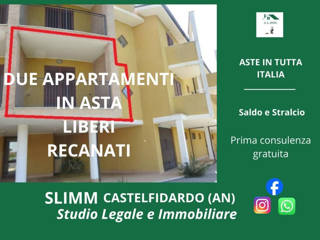 appartamento in affitto a Recanati