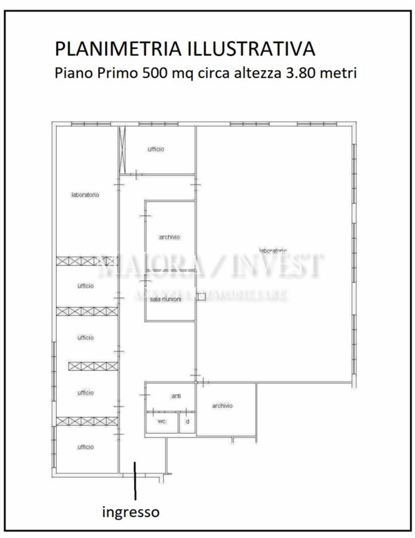 ufficio in affitto a San Benedetto del Tronto